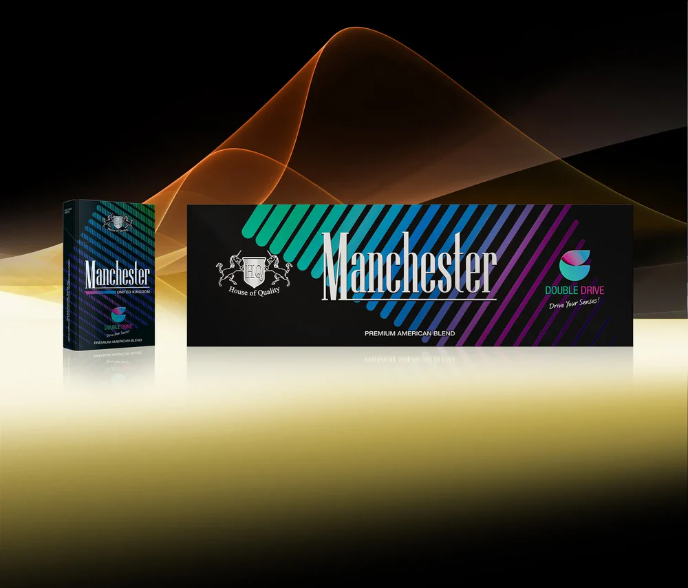 manchester double drive cigarettes